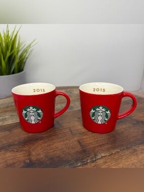 2015 Starbucks 3oz Espresso cups - SET OF 2